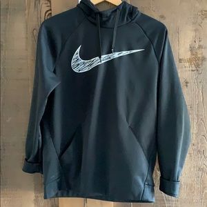 Black Nike hoodie barely worn